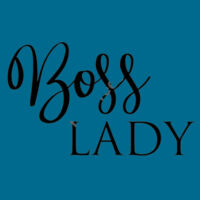 Boss Lady - HeavyBlend™ adult hooded sweatshirt Design